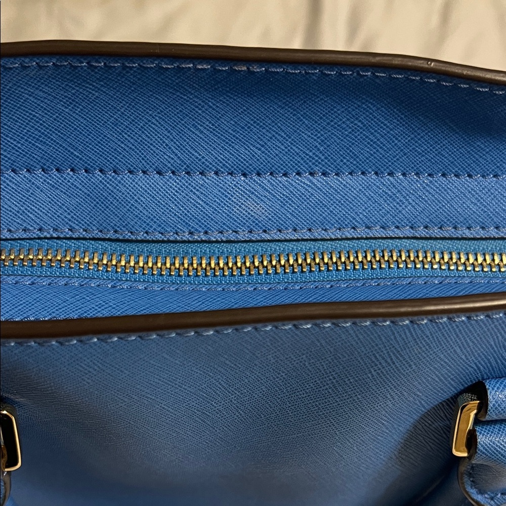 Michael Kors Royal Blue Satchel - Picture 12 of 15